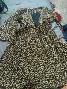 Cheeta Print Dress