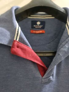 Blue REDTAPE Polo Shirt