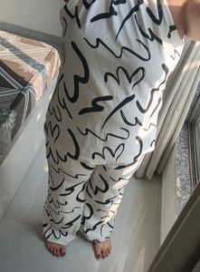 Patterned Pajama Set
