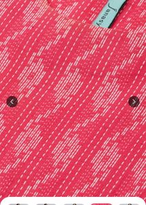 Pink Printed Tiered Dress