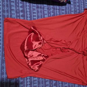 Red Pretty Long Gown