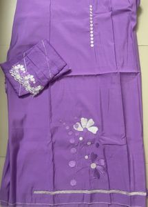 Purple Dress Material