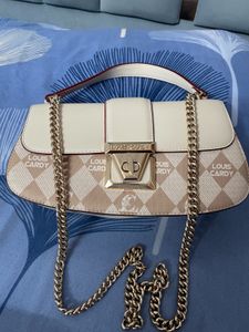 Louis Cardy Chain Shoulder Bag