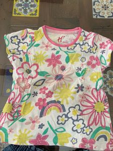 Cute Denim Shorts with Flowers