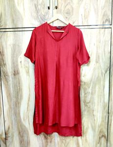 Rust Colour Kurti Size-34