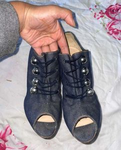 Christian Louboutin Dark Denim heels 👠