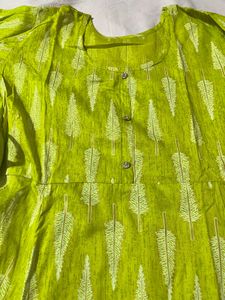 green kurti