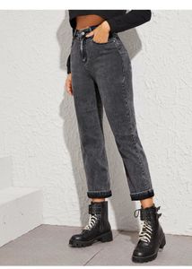 Acid Wash Mom Jeans