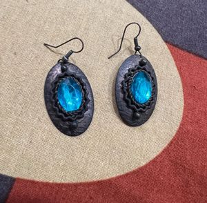 Blue Stone Earrings