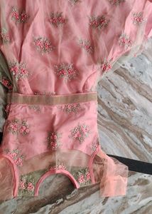 Trendy Beautiful Princess Updowm Dress With Skirt