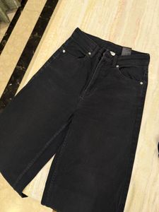 Black Straight Leg Jeans