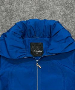 Woman Blue Jacket