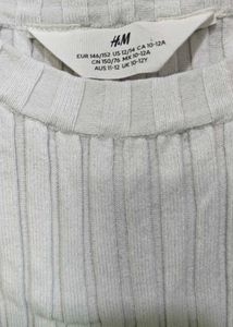 H&amp;M Ribbed Crop Top