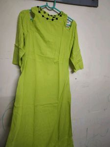 Neon Full Length Kurti🍐