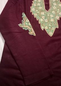 Kashmiri Embroidery Firan Kurta