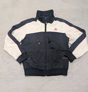 Pre -loved Adidas track bomber jacket