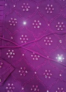 Georgette Flair Kurti Xl Size