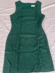 Emerald Green Sleeveless Dress