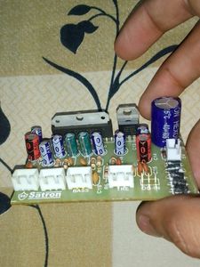 Amplifer For Dj 1000W Speaker With Bass, Treble