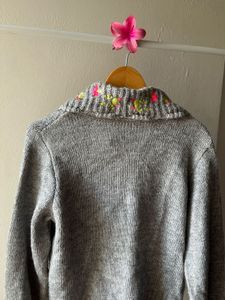 RIVER ISLAND Peter Pan Collar Knitted Cardigan