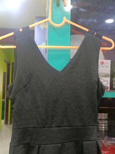 Black Skater Mini Dress