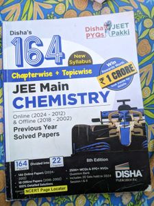 JEE Main Physics PYQs - Disha Publication