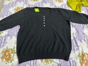 Button-Up Sweater