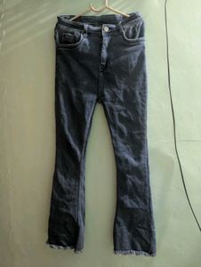 Flared Denim Jeans 👖✨