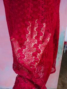 Red short pathsni  suit salwar women