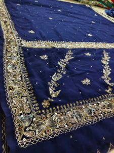 Aari Tari Work Saree