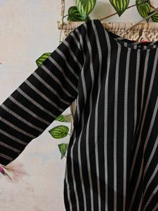 Striped Kurta Set