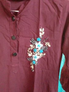 Purple Kurti
