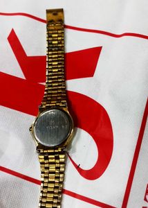 Titan Gold Tone  Women&#39;s Watch