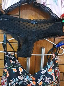 Combo Of Four Imported Fabric Bra N Panty