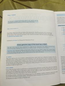 MICRO ECONOMICS FOR CLASS 11th. (cash Only)