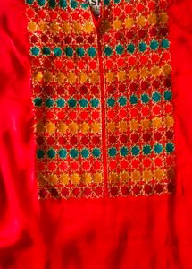 Pure Red Palazzo Suit No Damage Some Time Use