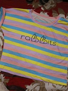 Multi Colour Crop Top