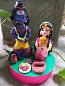 Shiv Ji With Parvati Mata