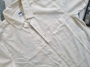 New Zara Button-Down Shirt