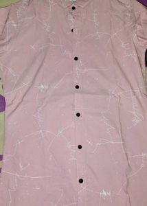 Pink Patterned Shirt