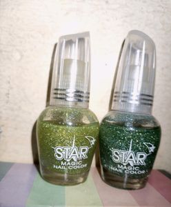 Combo Of 2 Nailpant (Glitter)