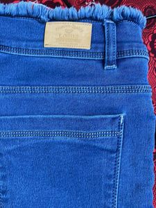 Navy Blue Jeans Stretchable