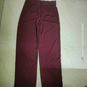 Burgundy Pants