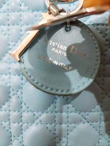 Lady Dior 100%Original Light Blue