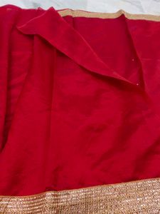 Organza  Saree With Blouse