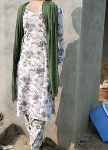 Floral Print Ethnic suit