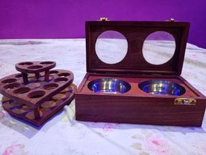 Wooden Jewelry, And Bangles Holder Lipstick Stand