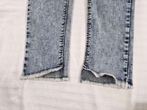 Acid Wash Skinny Jeans 13-14y
