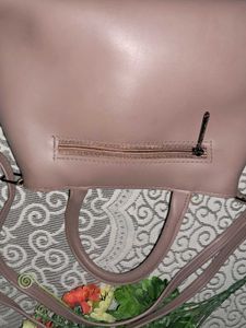Brownish/beige Classic Taupe Handbag and Sling