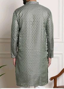 Elegant Green Men&#39;s Kurta